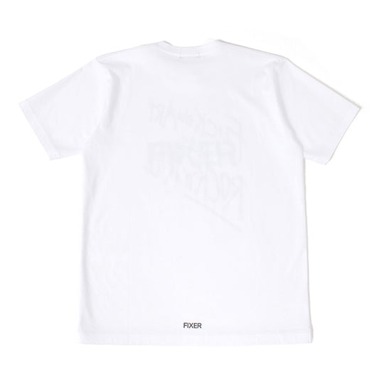 FTS-13 FUCK the ART Reverse Print T-shirt White