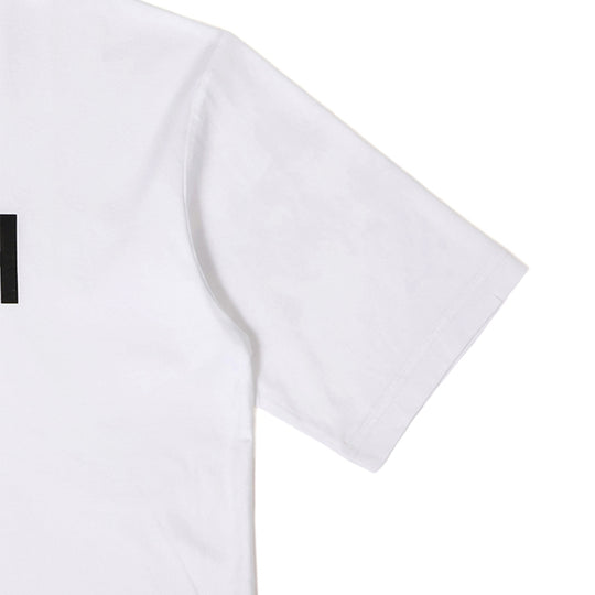 FTS-16 Reverse Print Oversized T-shirt WHITE