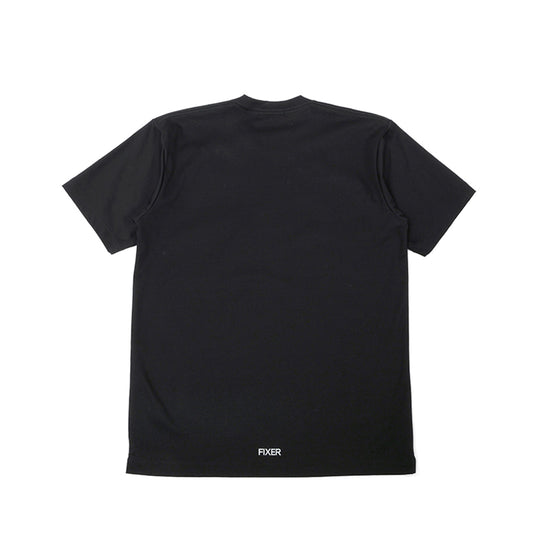 FTS-17 JESUS Print T-shirt BLACK