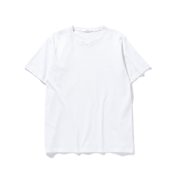【干場監修】スビンコットン アンチシースルーTシャツ ホワイト