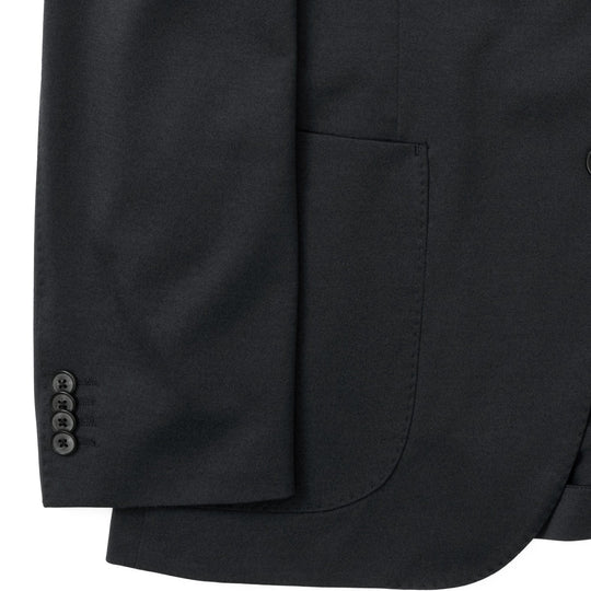 Anti-Wrinkle Jersey シングル2Bジャケット チャコールグレー