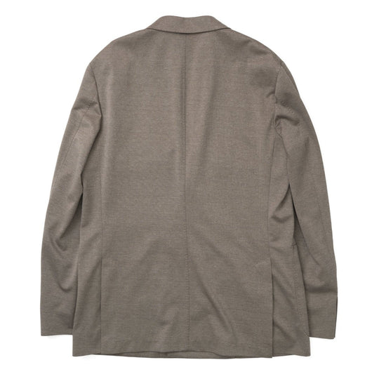 Anti-Wrinkle Jersey ダブル4Bジャケット モカ