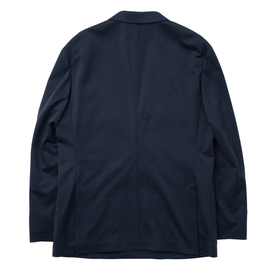 Anti-Wrinkle Jersey ダブル4Bジャケット チャコールグレー