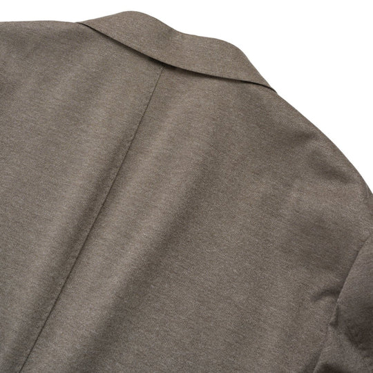 Anti-Wrinkle Jersey ダブル4Bジャケット モカ