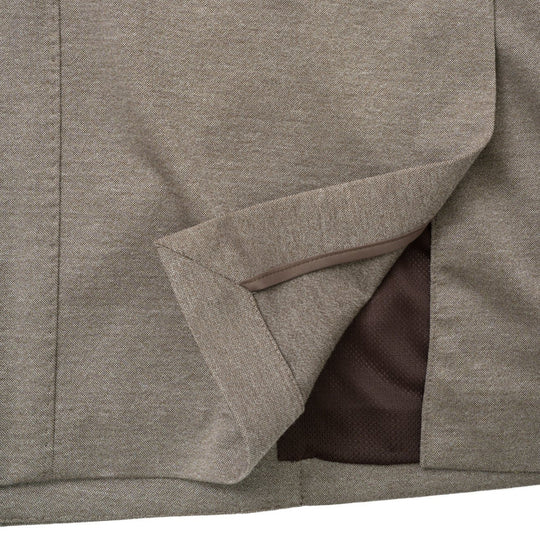 Anti-Wrinkle Jersey ダブル4Bジャケット モカ