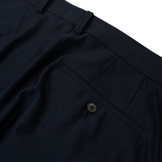 Anti-Wrinkle Jersey スリムテーパード ネイビー
