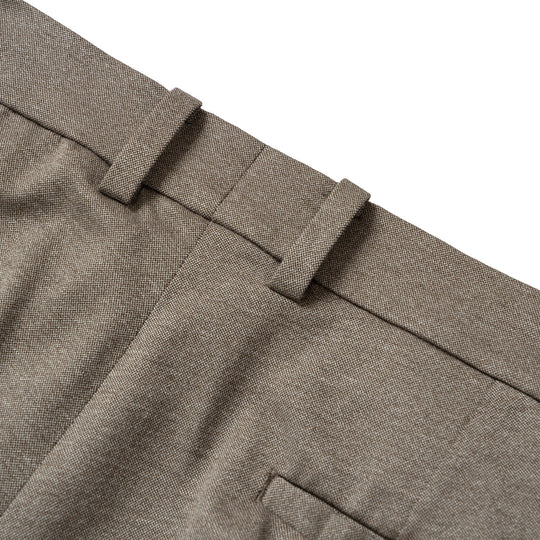 Anti-Wrinkle Jersey スリムテーパード モカ