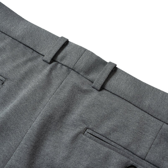 Anti-Wrinkle Jersey サイドギャザー ライトグレー