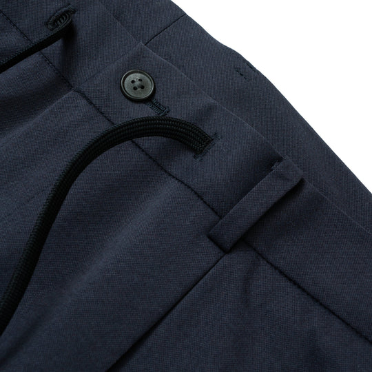 Anti-Wrinkle Jersey サイドギャザー ネイビー