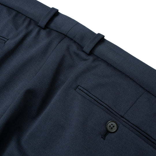 Anti-Wrinkle Jersey サイドギャザー ネイビー