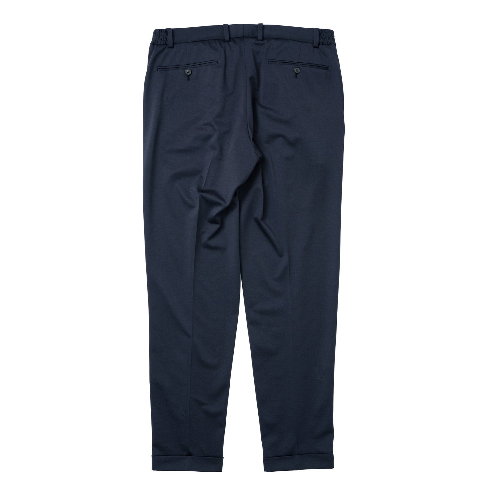 Anti-Wrinkle Jersey サイドギャザー ネイビー – MINIMAL WARDROBE