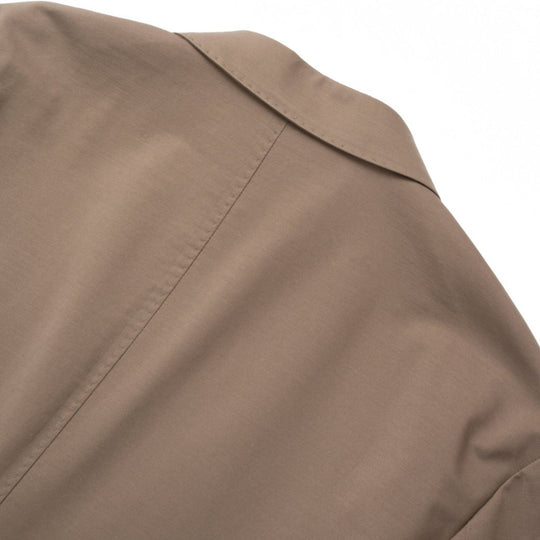 Air-Dense Cotton Jersey シングル2Bジャケット モカ
