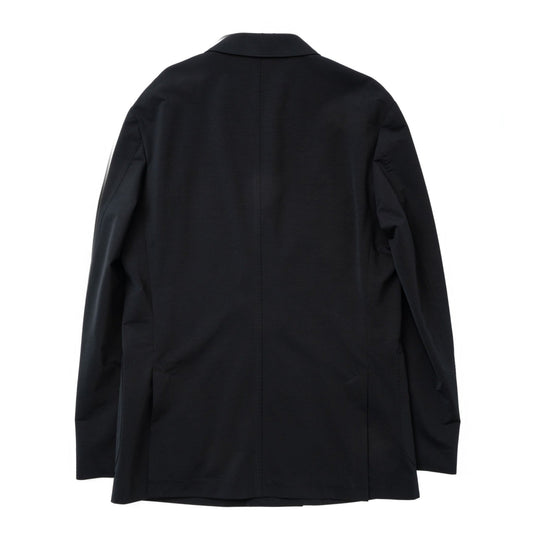 Air-Dense Cotton Jersey ダブル6Bテーラードジャケットネイビー