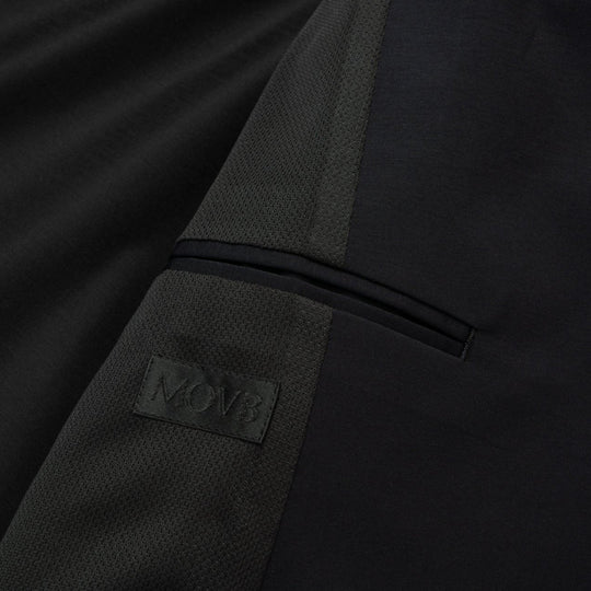 Air-Dense Cotton Jersey ダブル6Bテーラードジャケットネイビー