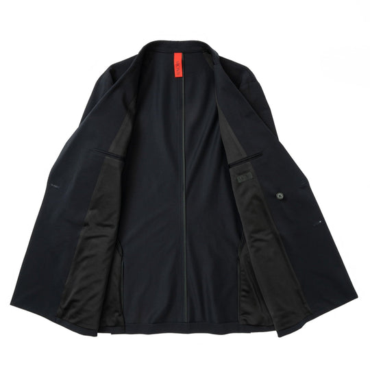 Air-Dense Cotton Jersey ダブル6Bテーラードジャケットネイビー