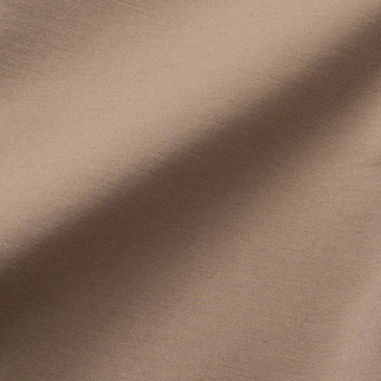 Air-Dense Cotton Jersey サイドギャザースラックス モカ