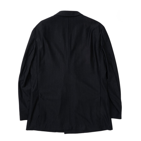 Helix Wool Jersey Banker Stripe ダブル6Bテーラードジャケット
