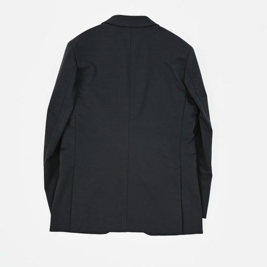 Duplex Cotton Jersey  シングル2Bノッチド・トラベルジャケット コスモネイビー