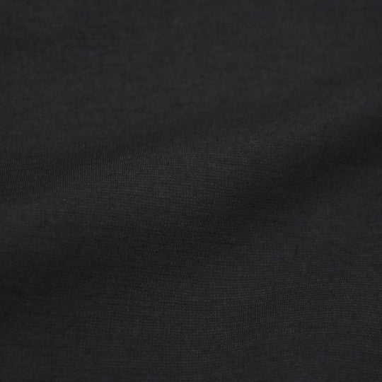 Duplex Wool Jersey シングル２Bノッチド トラベルジャケット ブラック