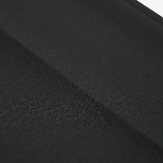 Duplex Wool Jersey 1プリーツ トラベル スラックス ブラック