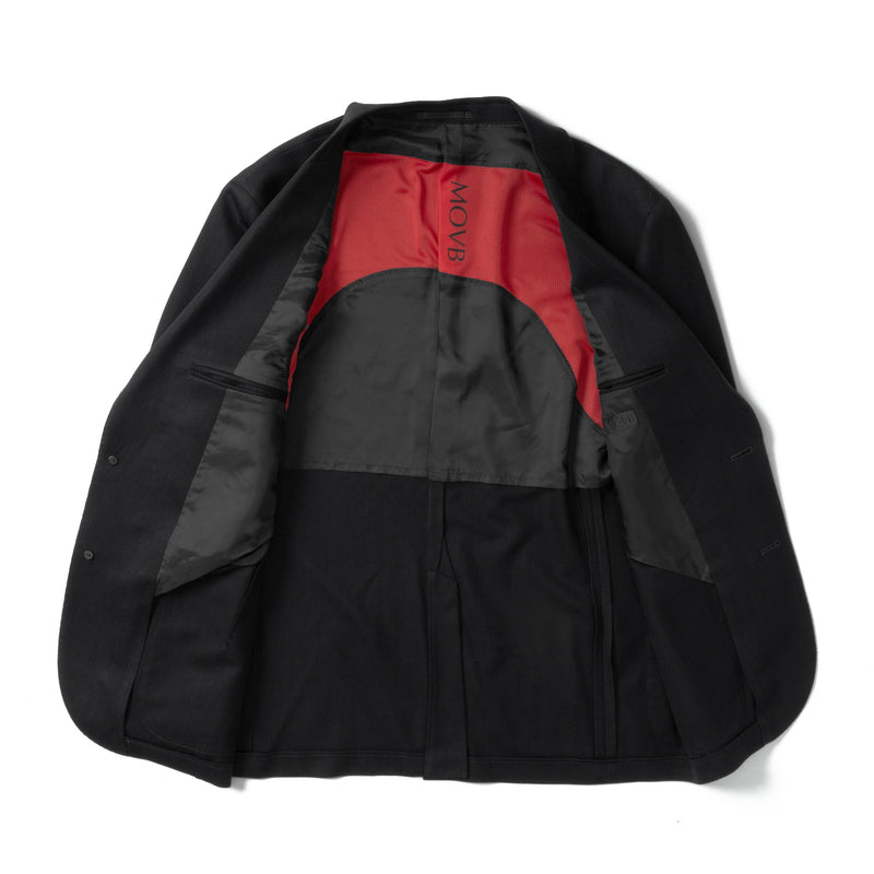 RSW FORZARIA シングル2Bリラクシングジャケット ブラック