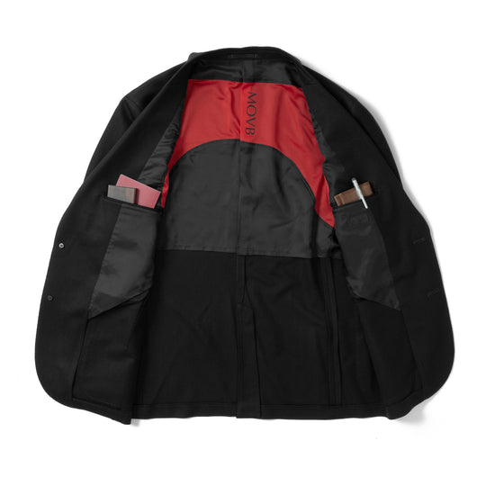 RSW FORZARIA シングル2Bリラクシングジャケット ブラック