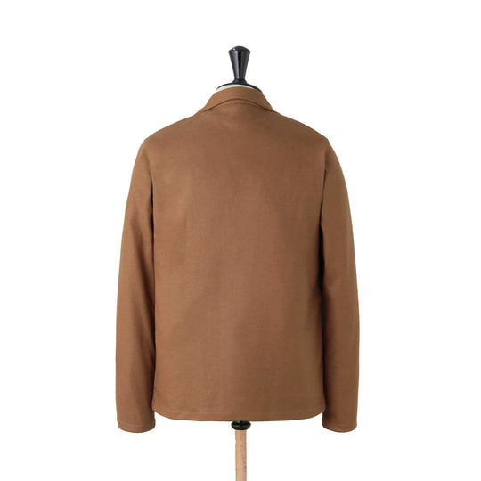 ベガスムース ウールジャージージャケット キャメル