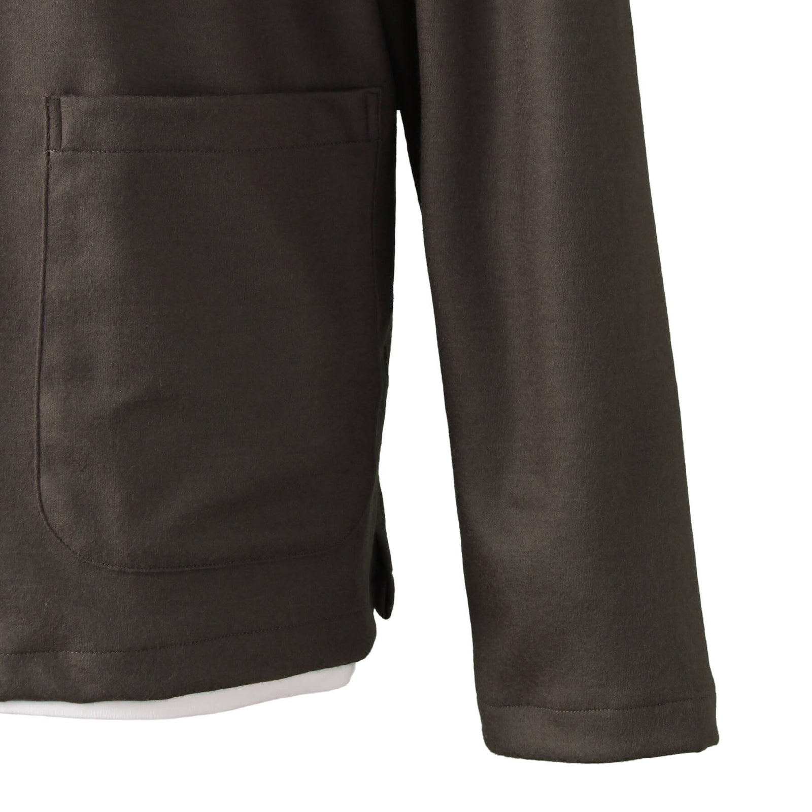 kaerumallページ ベガスムースウールジャージージャケット グレージュ – MINIMAL