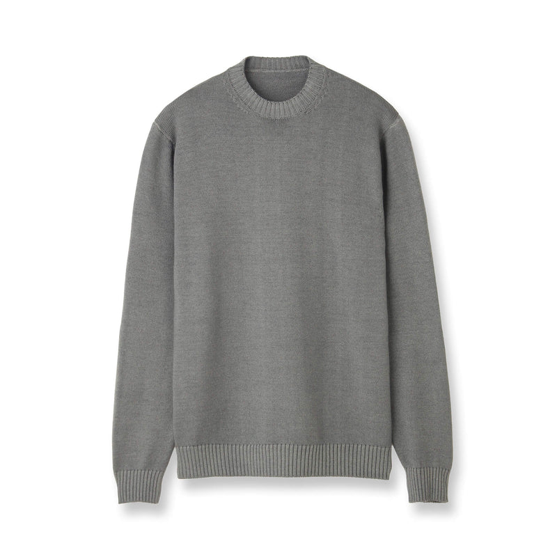 【新品未使用品】Stone  MAGLIA グレー 長袖セーター Stone Island ストーンアイランド MAGLIA ハーフボタン スタンドカラー