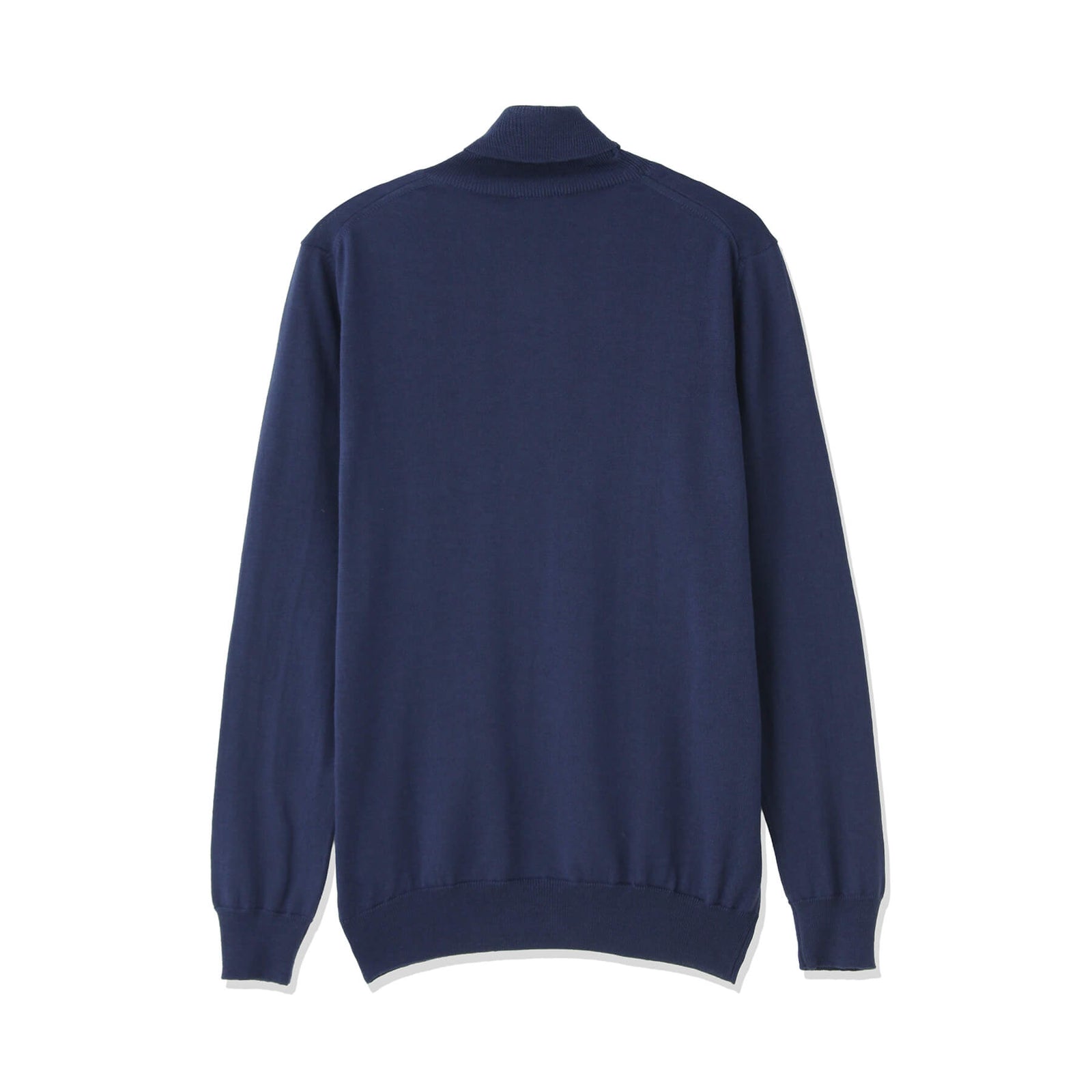 未着用モスキーノ タートルネックニット総プリーツ ピュアウール100