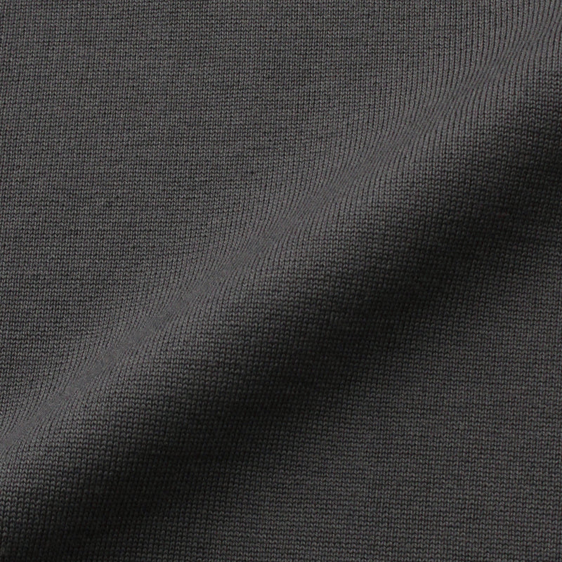 イタリア製メリノウールニット タートルネック 干場別注色 グレー