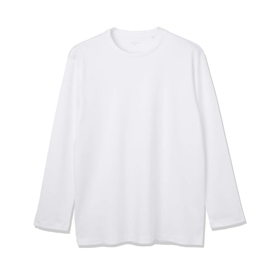 9/6(土)朝7時販売開始 スーピマコットンジャージー ロングスリーブTシャツ  ホワイト