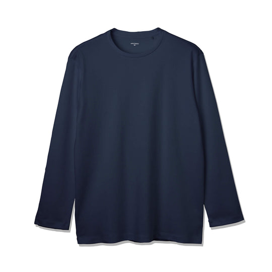 9/6(土)朝7時販売開始 スーピマコットンジャージー ロングスリーブTシャツ  ネイビー
