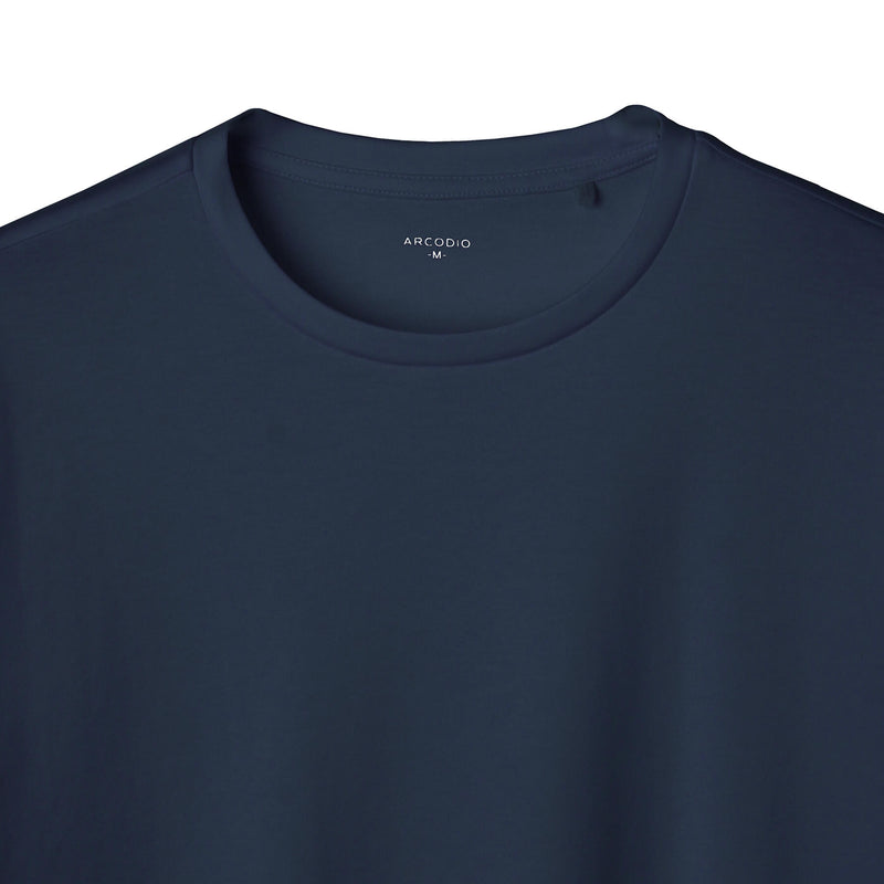スーピマコットンジャージー ロングスリーブTシャツ  ネイビー