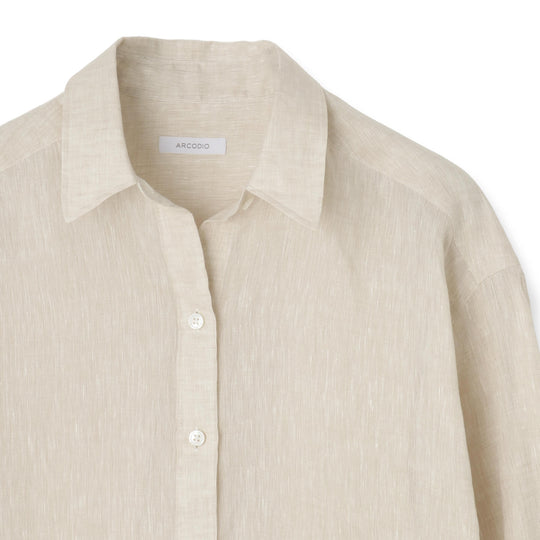 【Women's】フレンチリネン ベージュ