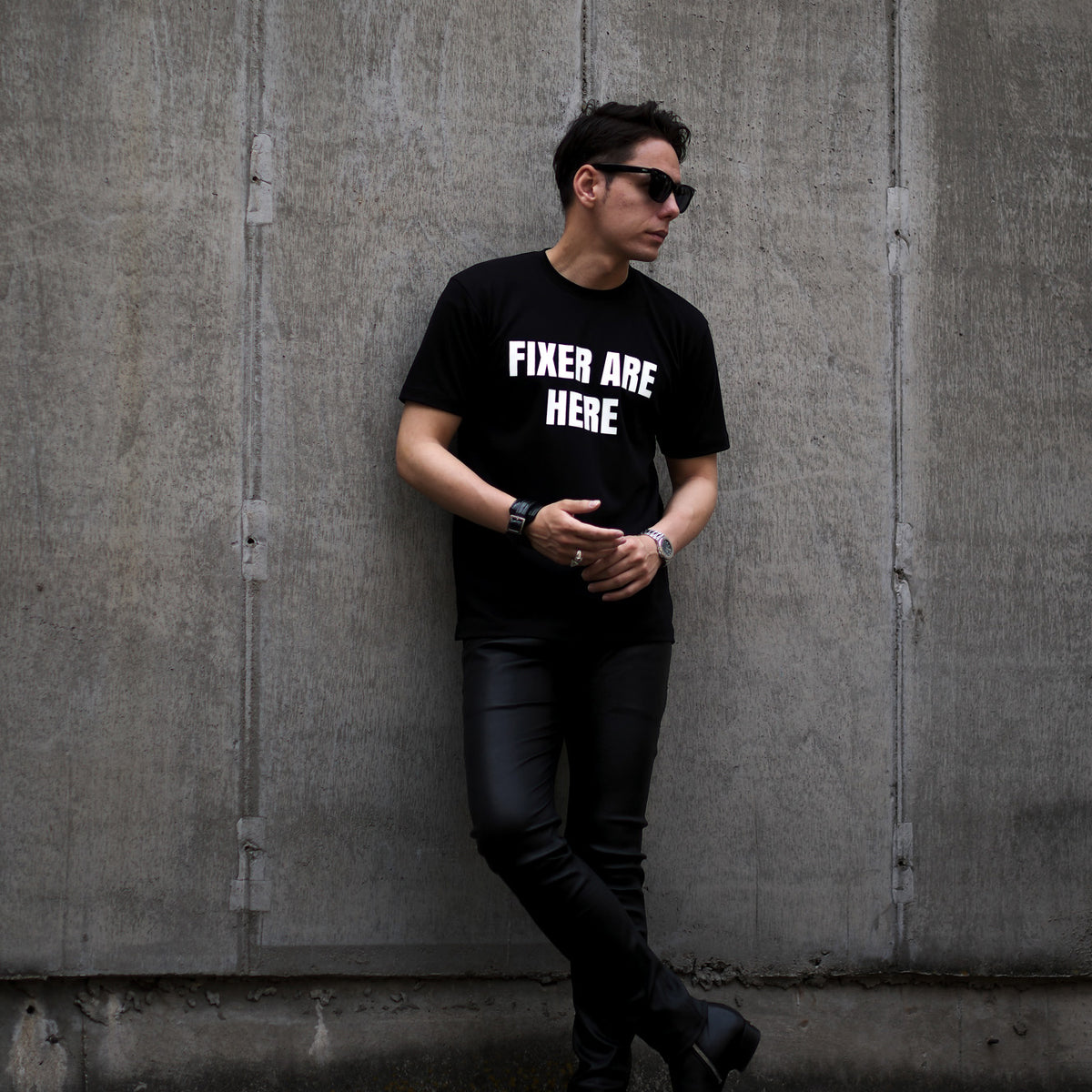 FTS-05 FIXER ARE HERE ブラック – MINIMAL WARDROBE（ミニマル