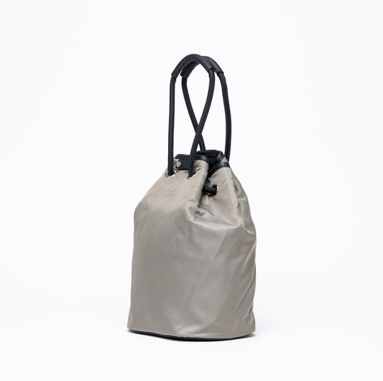 Bourse(DRAWSTRING BAG) グレー