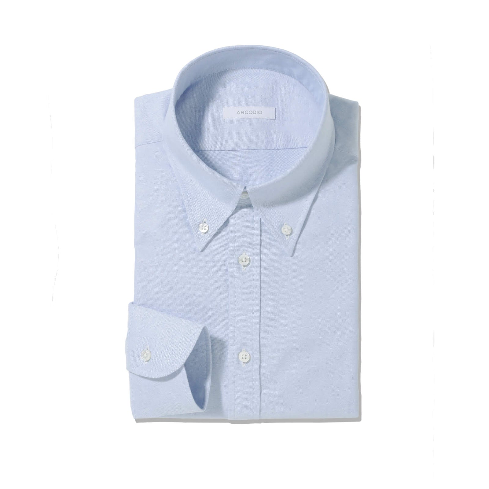 MMW限定】干場別注ボタンダウンシャツ サックスブルー – MINIMAL