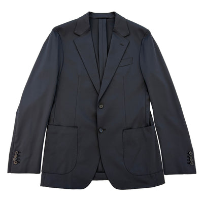 【K-3B EXECUTIVE】009_N（ニット） 24HR-WEARABLE JAPAN MADE テーラードジャケット ブラック