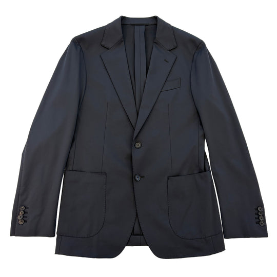 【K-3B EXECUTIVE】009_N（ニット） 24HR-WEARABLE JAPAN MADE テーラードジャケット ブラック