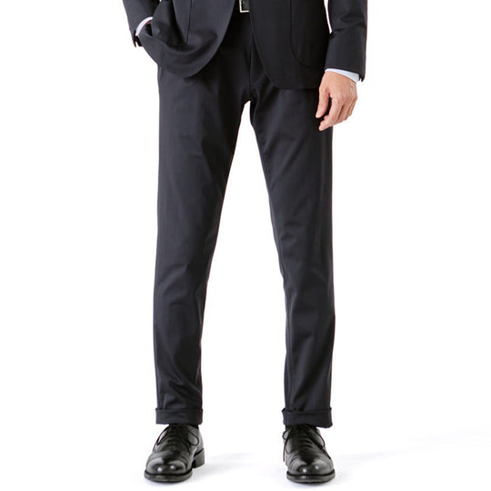 【K-3B EXECUTIVE】179_N（ニット） 24HR-WEARABLE JAPAN MADE ドレスパンツ ブラック