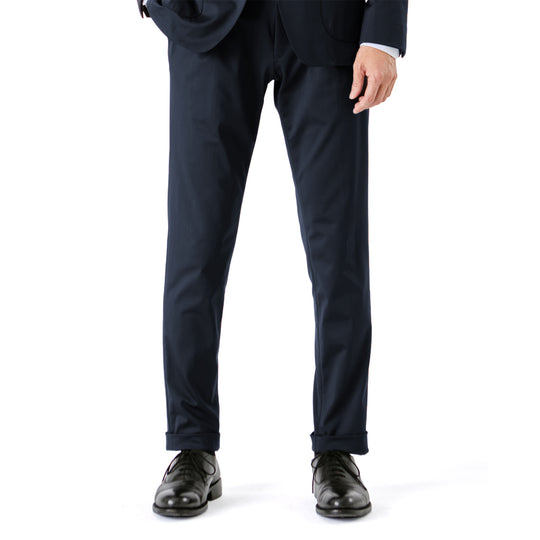 【K-3B EXECUTIVE】179_N（ニット） 24HR-WEARABLE JAPAN MADE ドレスパンツ カーボンネイビー