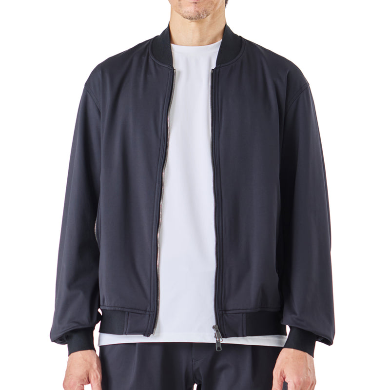 【K-3B EXECUTIVE】24HR-WEARABLE　テーラリング ミルブルゾン 665_N ブラック