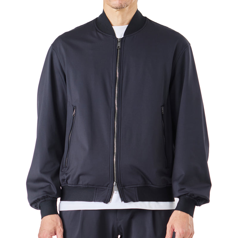 【K-3B EXECUTIVE】24HR-WEARABLE　テーラリング ミルブルゾン 665_N ブラック