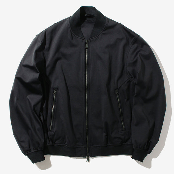 【K-3B EXECUTIVE】24HR-WEARABLE　テーラリング ミルブルゾン 665_N ブラック
