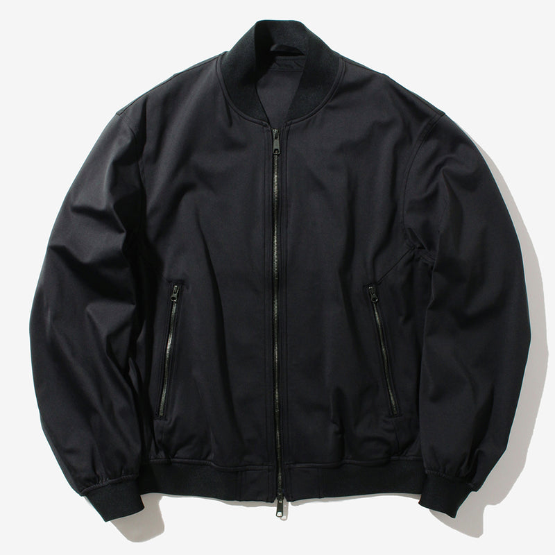 【K-3B EXECUTIVE】24HR-WEARABLE　テーラリング ミルブルゾン 665_N ブラック