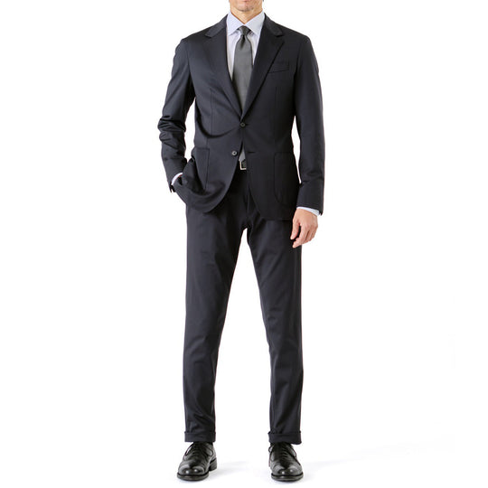 【K-3B EXECUTIVE】179_N（ニット） 24HR-WEARABLE JAPAN MADE ドレスパンツ ブラック