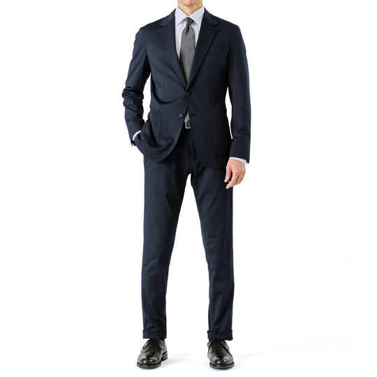 【K-3B EXECUTIVE】009_N（ニット） 24HR-WEARABLE JAPAN MADE テーラードジャケット カーボンネイビー