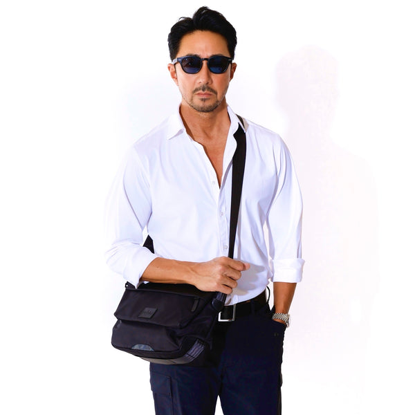 TWILL MESEROLE MESSENGER BAG