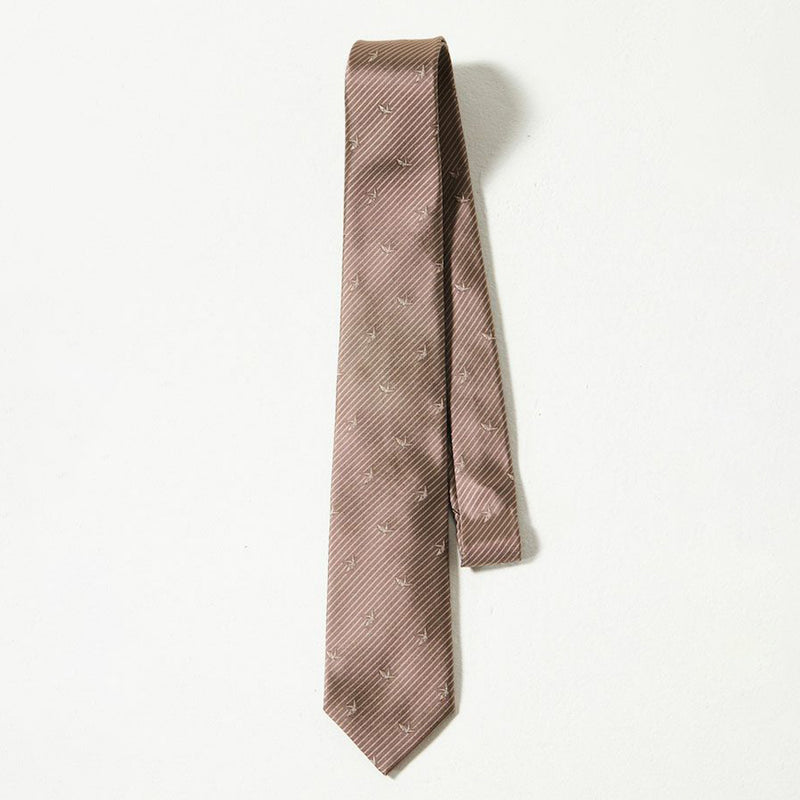 Neck-Tie Gray Beige